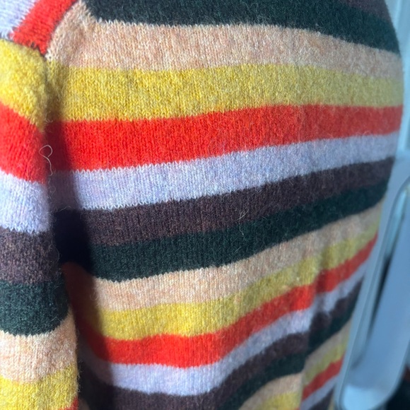 Madewell Soft Crossover Sweater Retro Stripe - Picture 5 of 8